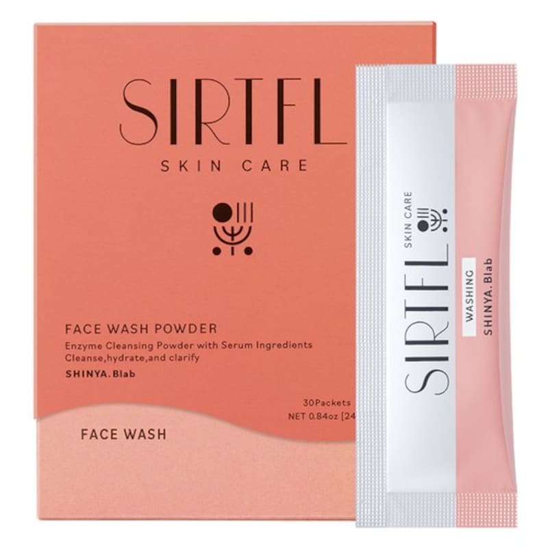SIRTFL(サートフル),ブライト酵素洗顔パウダー 30包/箱