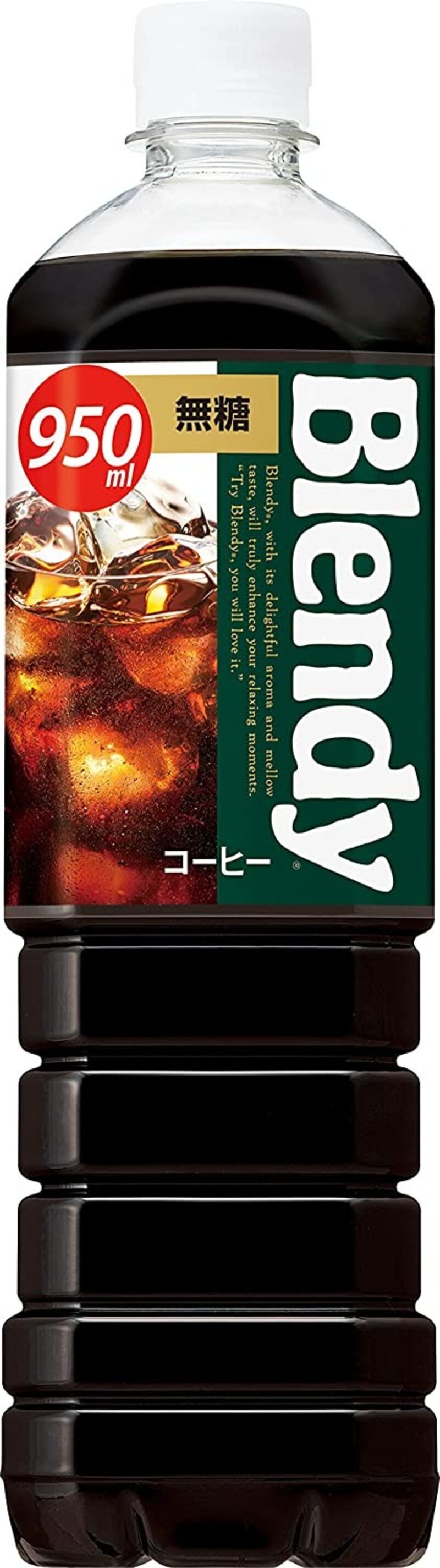 AGF,ブレンディ ボトルコーヒー 無糖 950ml×12本