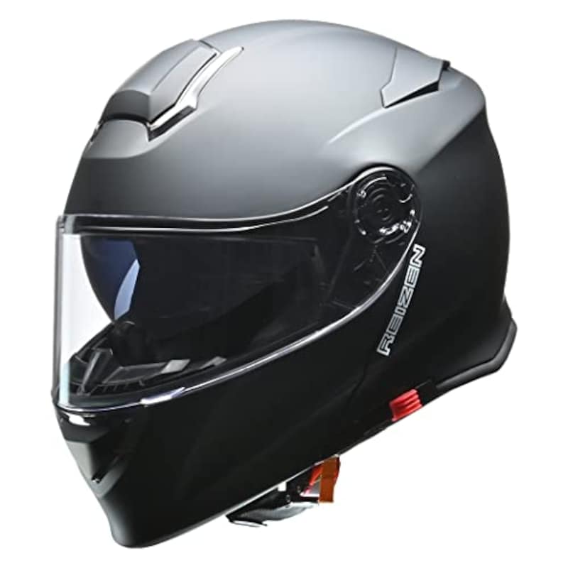 LEAD（リード工業）,REIZEN（レイゼン）モジュラーヘルメット マットブラック Lサイズ,207-01012