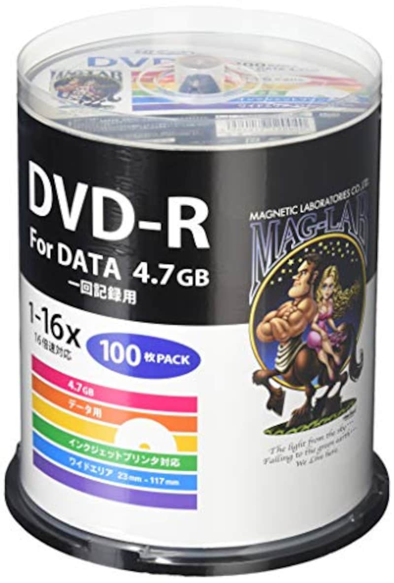 ‎MAG-LAB,データ用DVD-R,HDDR47JNP100