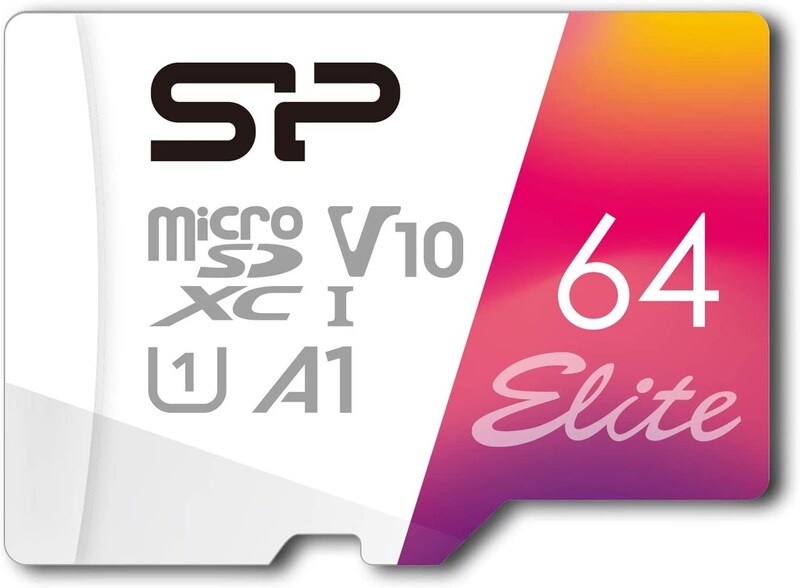 シリコンパワー,microSD カード 64GB,SP064GBSTXBV1V20JA