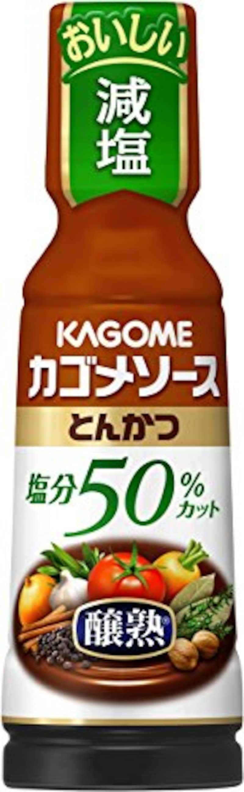 KAGOME（カゴメ）,カゴメソース とんかつ 醸熟  塩分50%カット