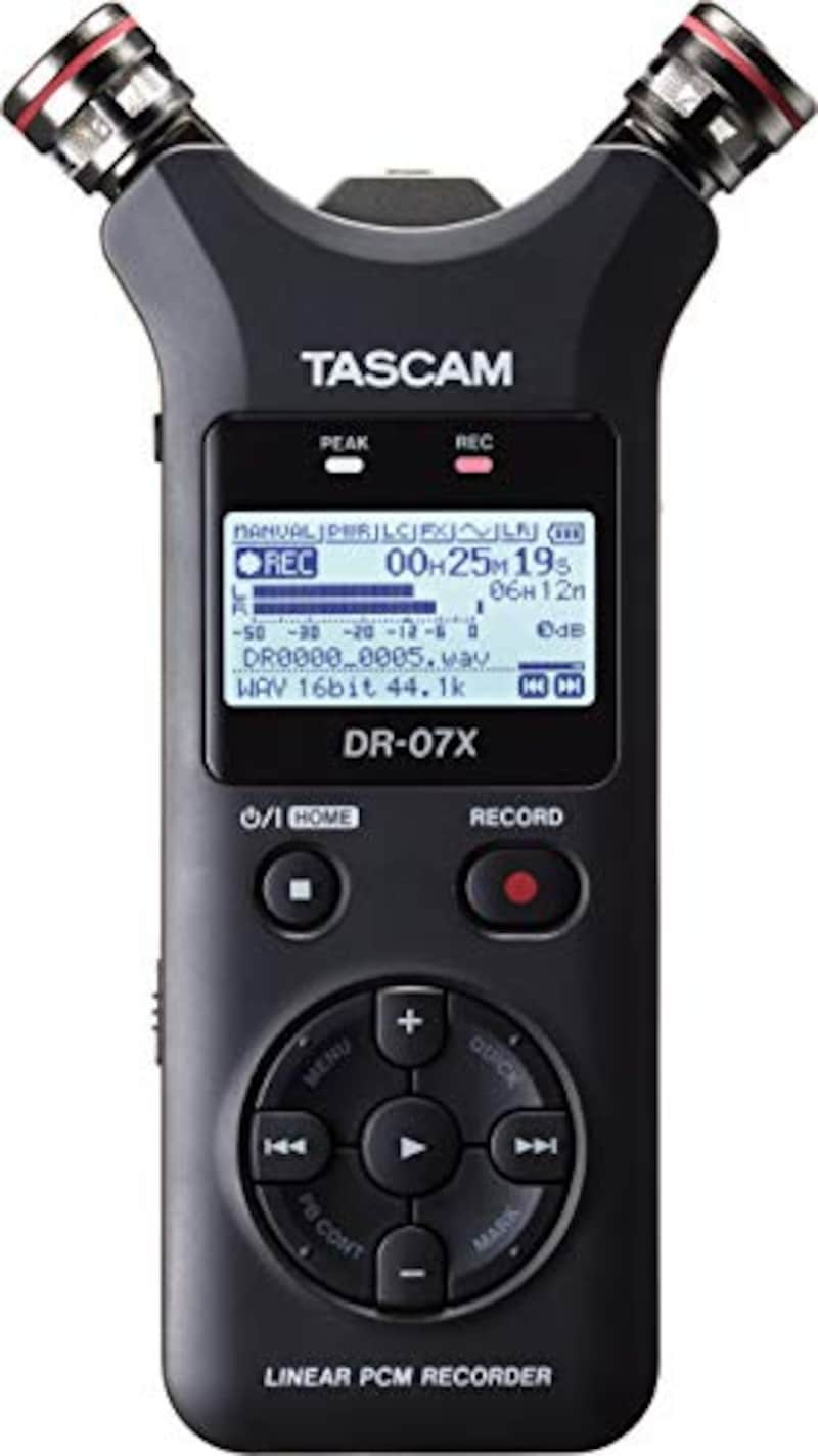 TASCAM（タスカム）,リニアPCMレコーダー DR-07X