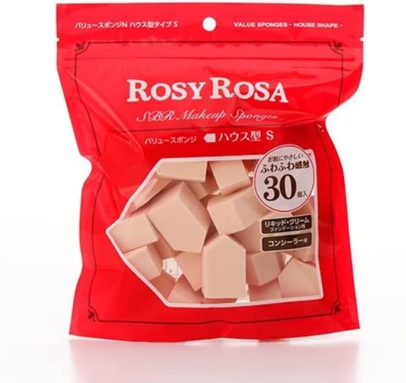 ROSY ROSA（ロージーローザ）,バリュースポンジN ハウス型タイプS30P
