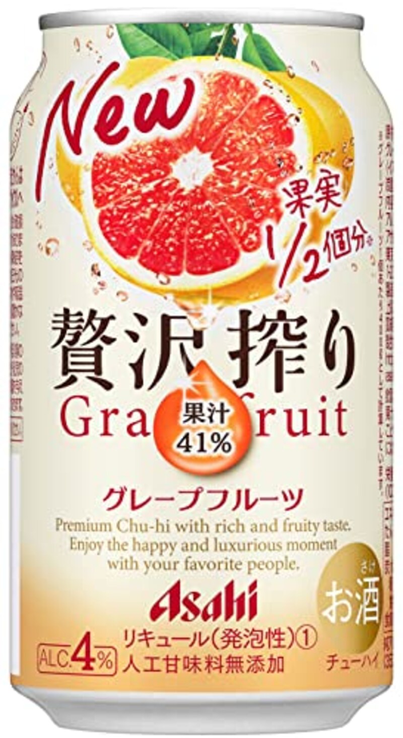 Asahi(アサヒ),贅沢搾り グレープフルーツ