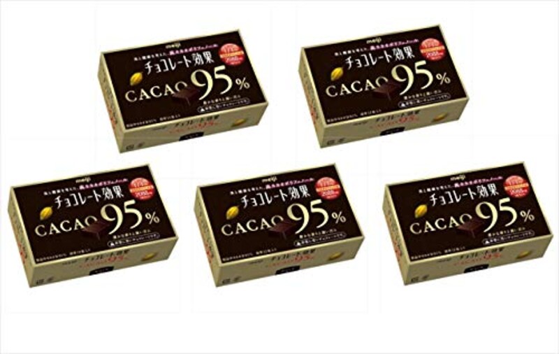 明治,チョコレート効果カカオ95％BOX　60g×5箱