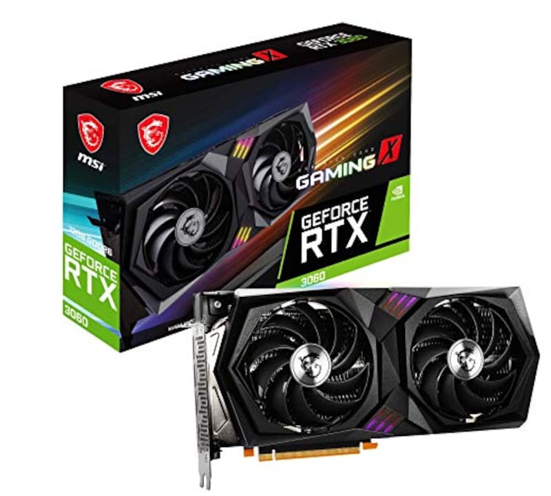 MSI,GeForce RTX 3060 GAMING X 12G,VD7552