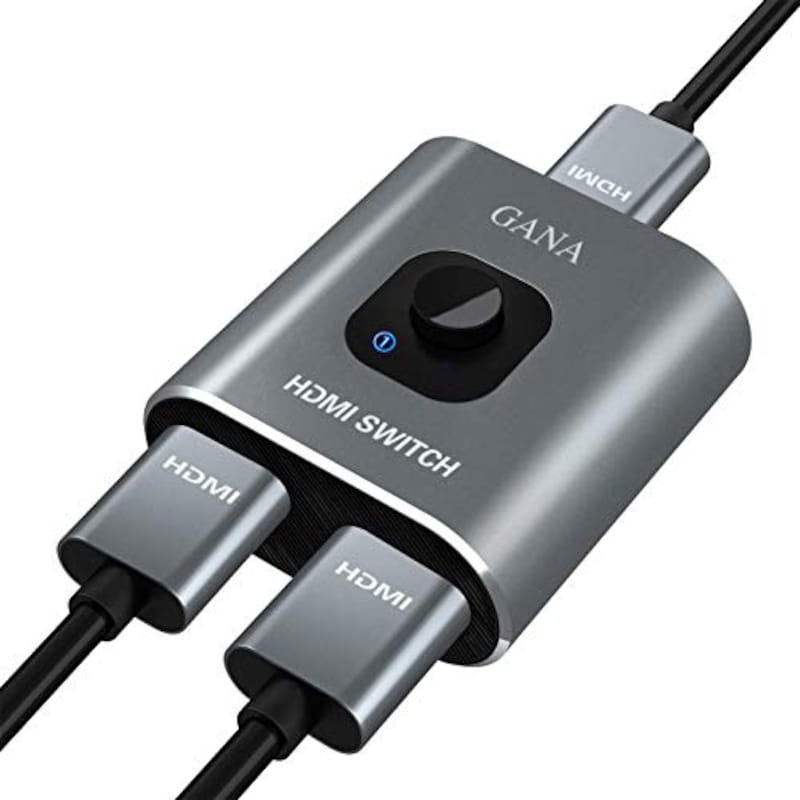 GANA（ガナ）,HDMI切替器,‎Grey001