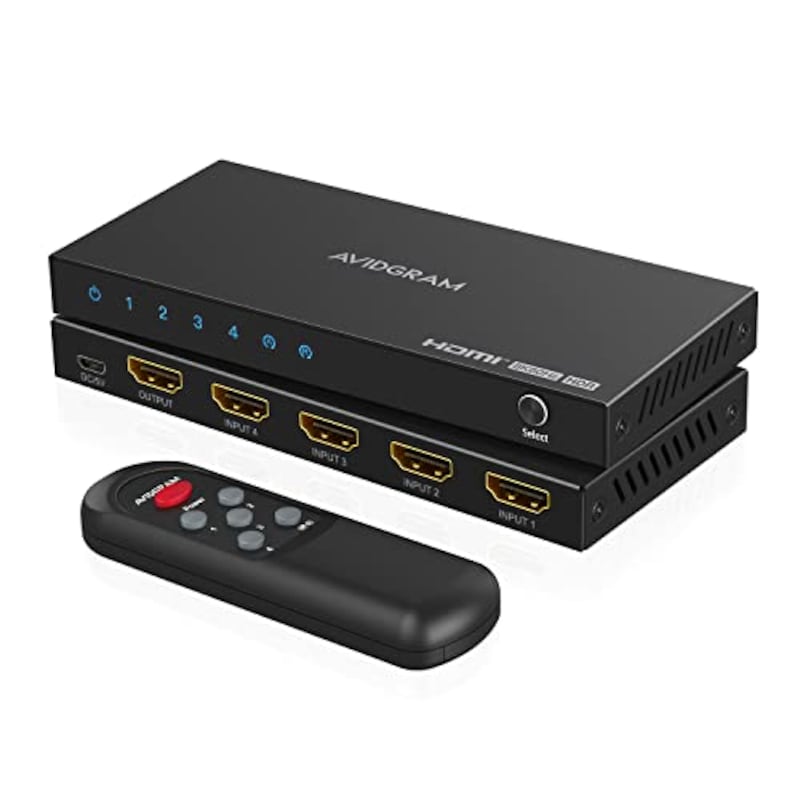 8K HDMI Switch 5 in 1 Out, HDMI 2.1 Switcher Selector 5 Port with IR  Remote, HDMI Splitter 8K@60Hz/4K@120Hz for Xbox PS5 PC TV - Yahoo Shopping