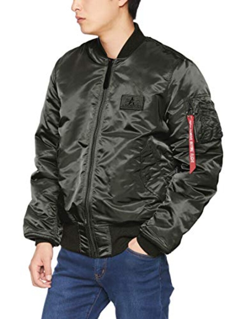 ALPHA INDUSTRIES INC(アルファ インダストリーズ),ジャケット・フライヤーズ・男性用インターメディエートタイプMA-1,TA0112-2