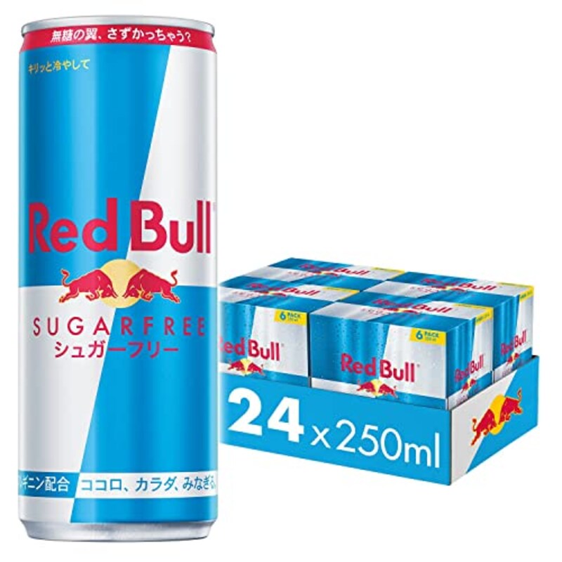 Red Bull(レッドブル),エナジードリンクシュガーフリー250ml×24本