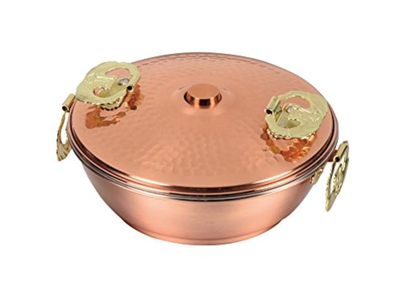 PEARL METAL（パール金属）,純銅製 しゃぶしゃぶ鍋,HB-1789