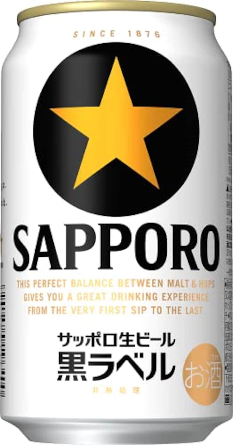 SAPPORO（サッポロ）,サッポロ生ビール 黒ラベル,ー