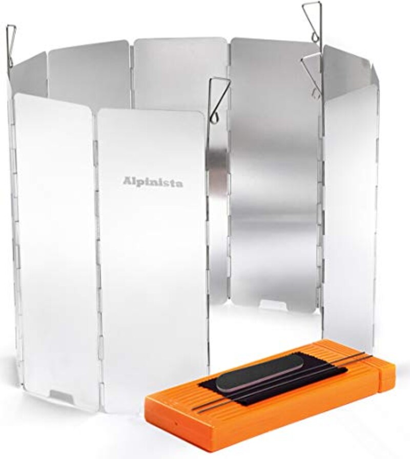 Alpinista（アルピニスタ）,折りたたみ式　ウインドスクリーン