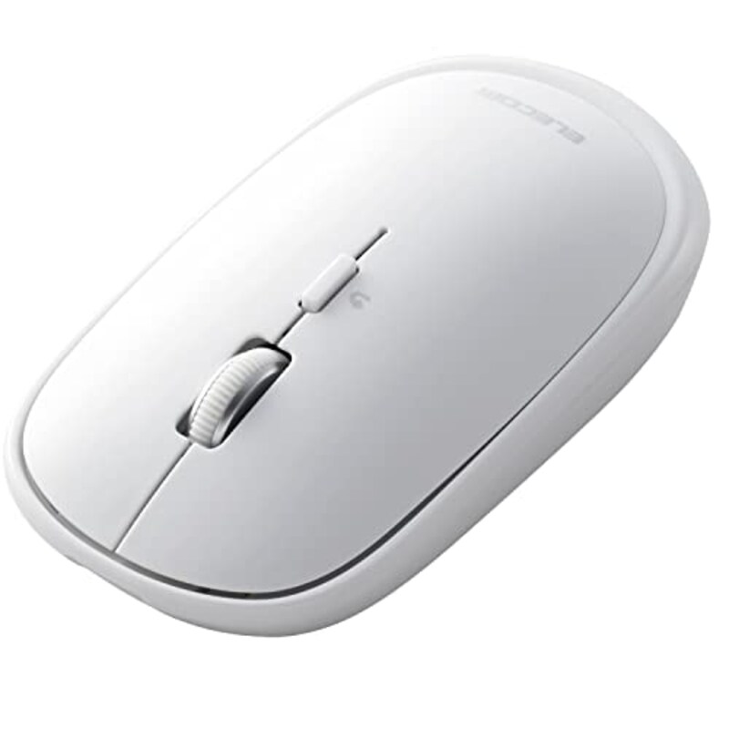 ELECOM（エレコム）,充電式 Bluetooth4.2薄型マウス “Slint”4ボタン M,M-TM15BBWH