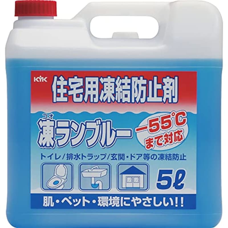 KOGAWAYAKUHINKOUGYOU（コガワヤクヒンコウギョウ）,凍結防止剤 凍ランブルー 5L