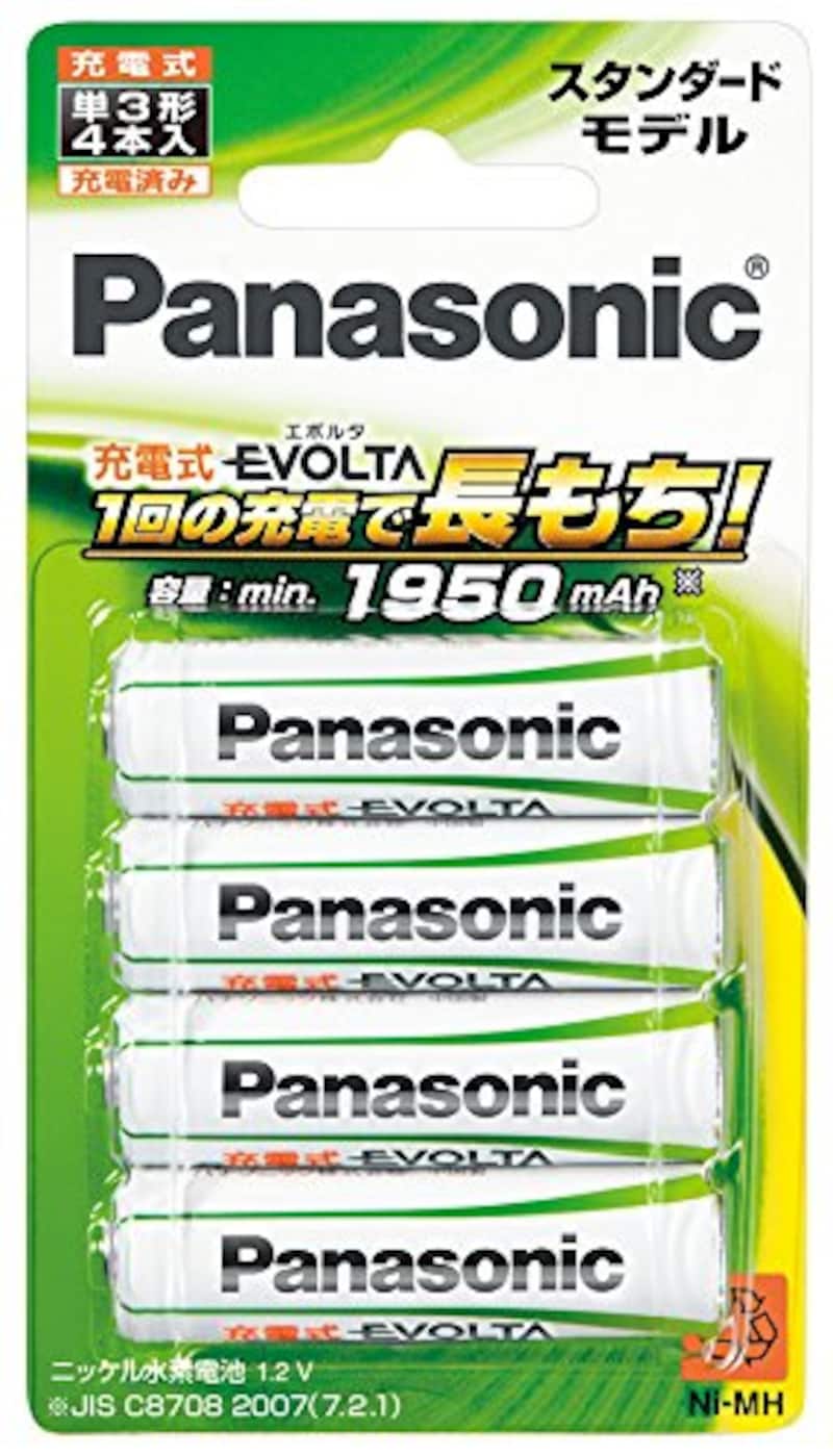 Panasonic（パナソニック）,エボルタ 単3形4本パック,BK-3MLE/4B