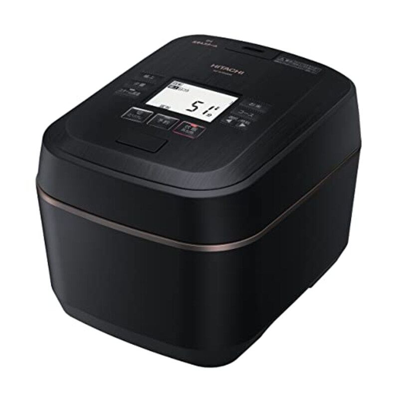 日立(HITACHI),炊飯器 5.5合 圧力&スチームIH ふっくら御膳,RZ-W100EM K