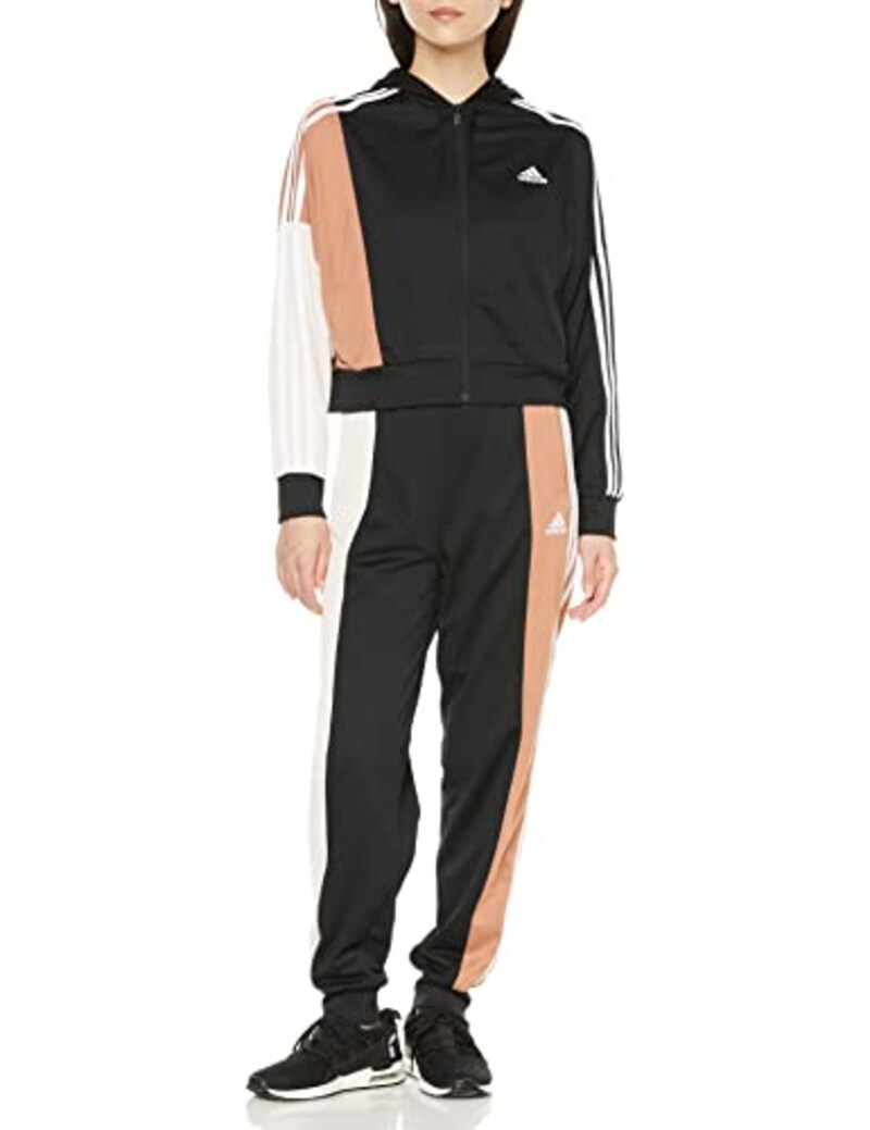 adidas(アディダス),ジャージ上下セット ボールド ブロック トラックスーツ