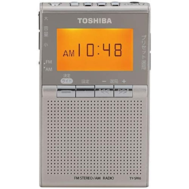 TOSHIBA(東芝),ワイドFM/AMポケットラジオ,TY-SPR6-N