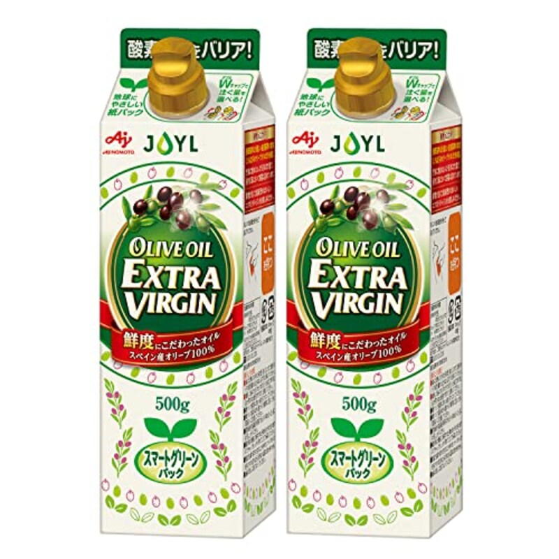JOYL,オリーブオイル エクストラバージン 500g x 2本