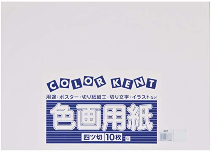 大王製紙,再生色画用紙ゆき（雪）,B002492NU0