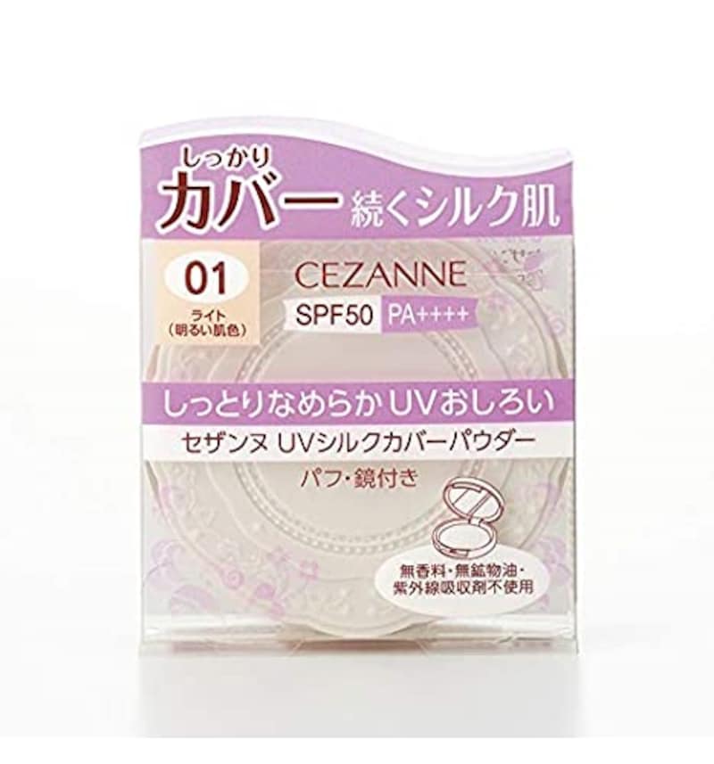 CEZANNE（セザンヌ）,UVシルクカバーパウダー