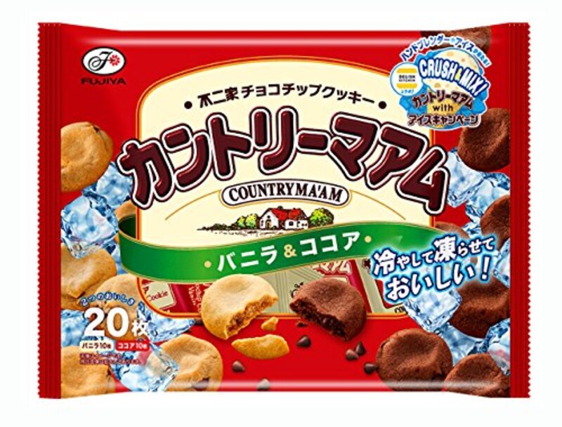 不二家,カントリーマアム(バニラ&ココア) 20枚×16袋