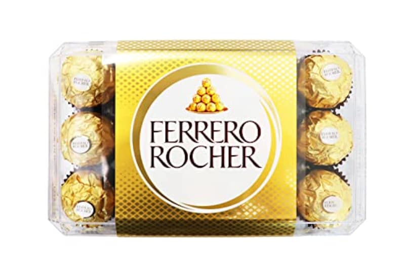 FERRERO(フェレロ),フェレロ ロシェ(FERRERO ROCHER) T-30 チョコレート 30粒