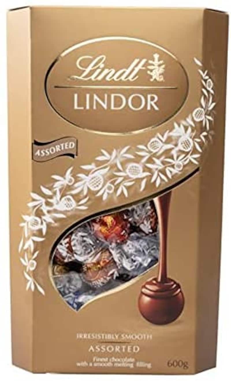 Lindt（リンツ）,リンドール トリュフ チョコレート アソート 600g (4種 約48個) 