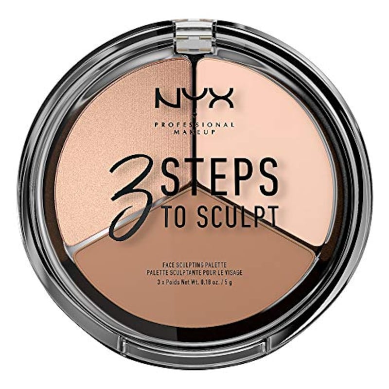 NYX Professional Makeup（ニックス プロフェッショナル メイクアップ）,3ステップス トゥー スカルプト フェイス スカルプティング パレット,3STS01