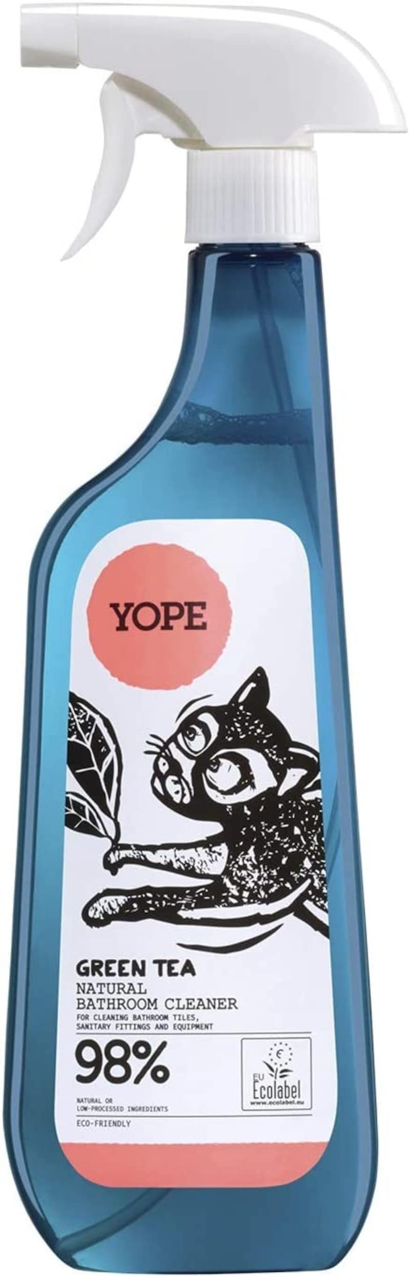 Yope,ナチュラル バスルームクリーナー グリーンティーの香り
