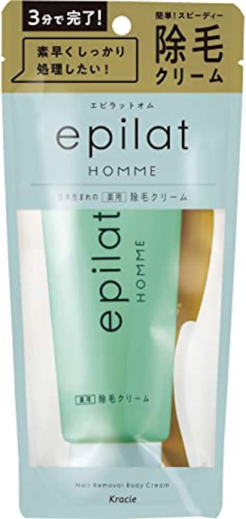 epilat（エピラット）,エピラットオム 薬用除毛クリーム