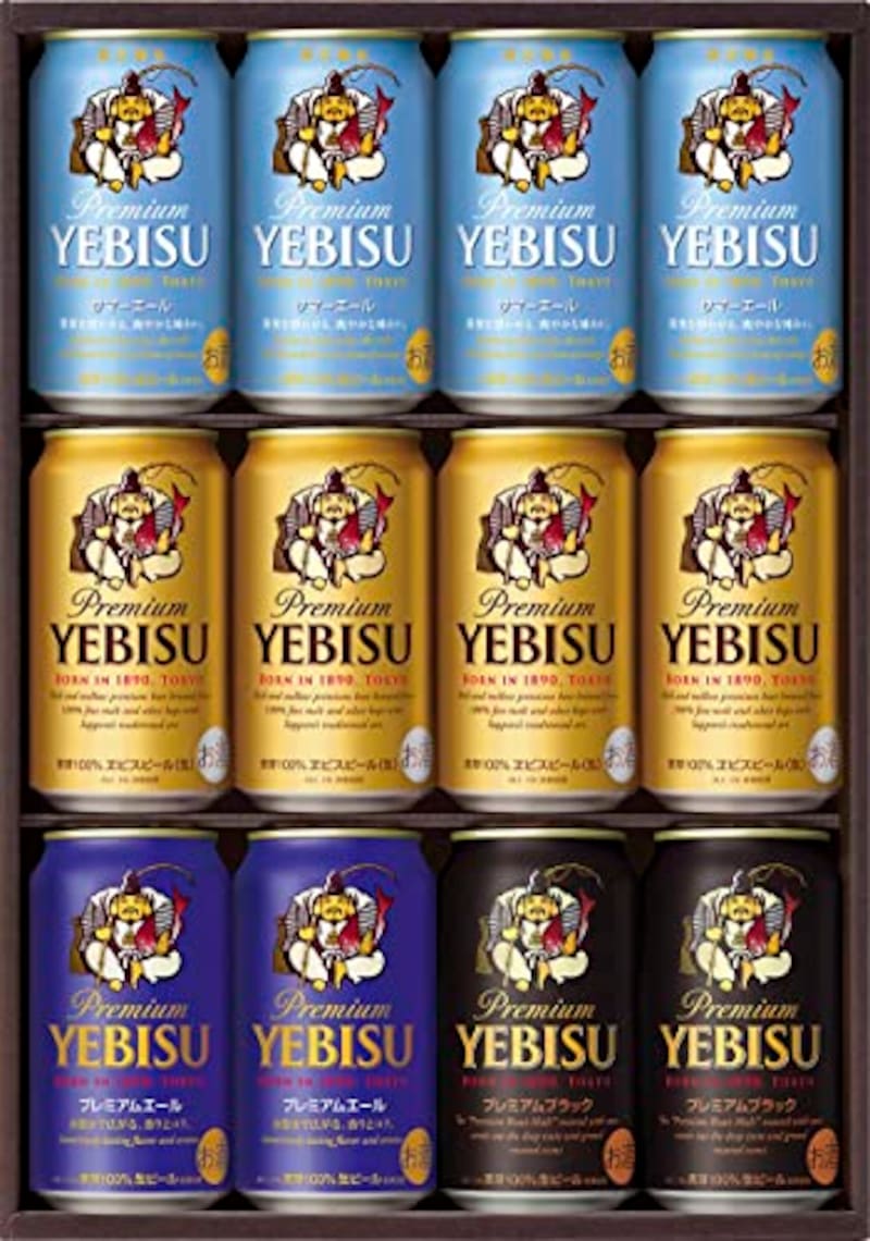 サッポロビール,【クリアランス】サッポロ ヱビス 4種 ギフトセット,YSF3D