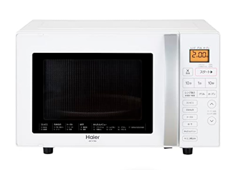 Haier（ハイアール）,16L オーブンレンジ 「重量センサー」でワンタッチ自動あたため,JM-V16G