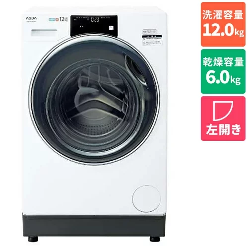 AQUA（アクア）,ドラム式洗濯乾燥機 ,AQW-DX12N(W)