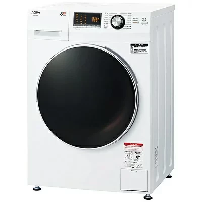 AQUA(アクア),ドラム式洗濯機　8kg,AQW-F8N-W