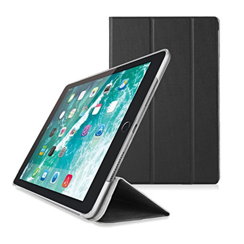 ELECOM（エレコム）,iPad 9.7インチ フラップカバー,TB-A18RWVBK