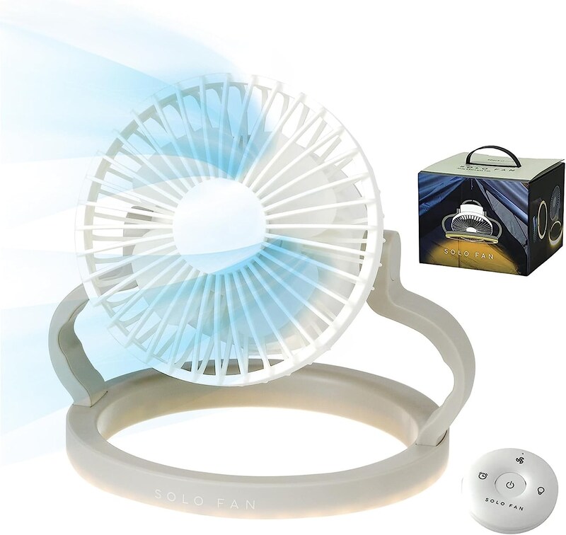 SPICE OF LIFE(スパイス),SOLO FAN 3way LEDライト付き扇風機,TTSF1001WH