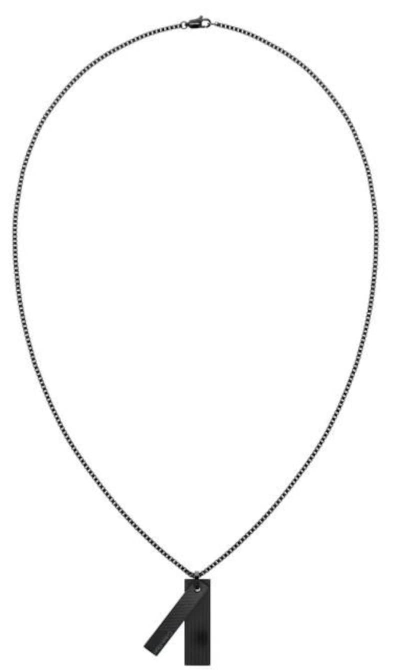 Calvin Klein（カルバンクライン）,Necklace - black,tz010211q-e20l25ac6