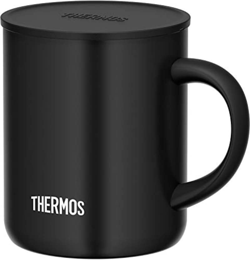 THERMOS（サーモス）,真空断熱マグカップ 0.35L ブラック,JDG-350C BK