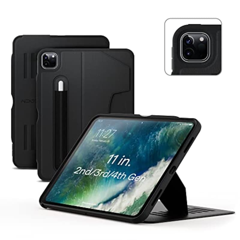 ZUGU CASE, iPad Pro 11 ケース 2020 第2世代 The Alpha Case 極薄 