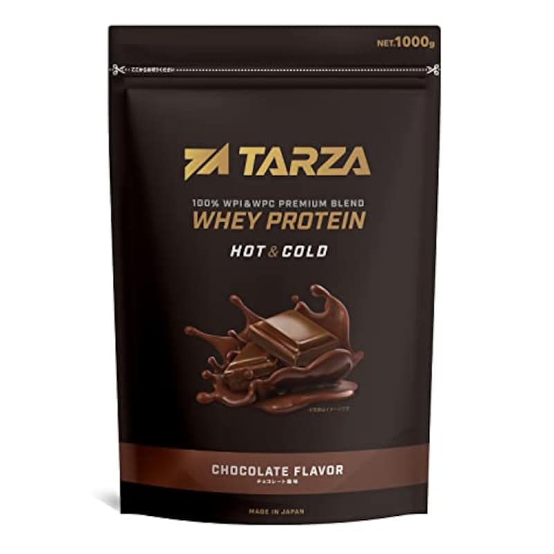TARZA（ターザ）,ホエイプロテイン ホット＆コールド チョコレート風味  1kg