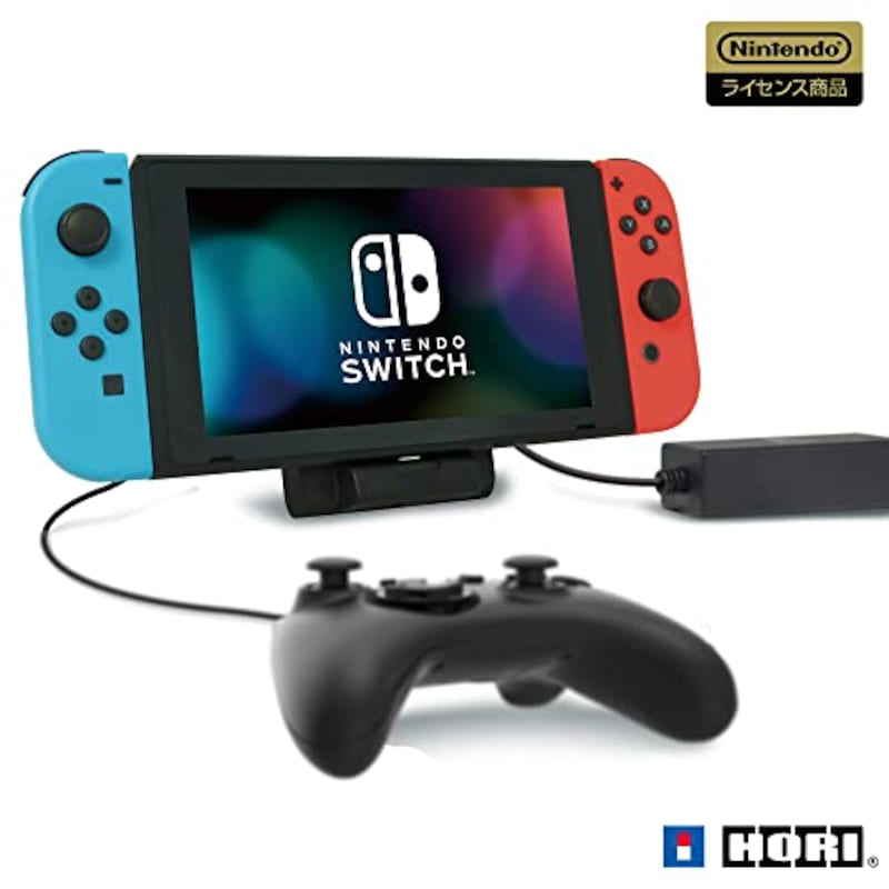 HORI（ホリ）,テーブルモード専用ポータブルUSBハブスタンド2ポートfor Nintendo Switch ,NS2-039