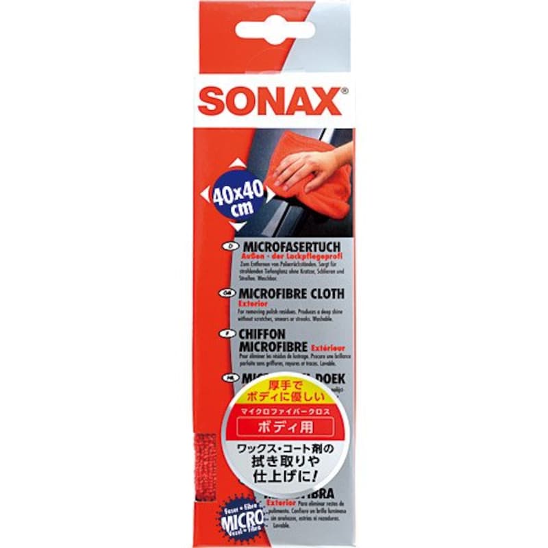 SONAX（ソナックス） ,マイクロファイバークロス エクステリア