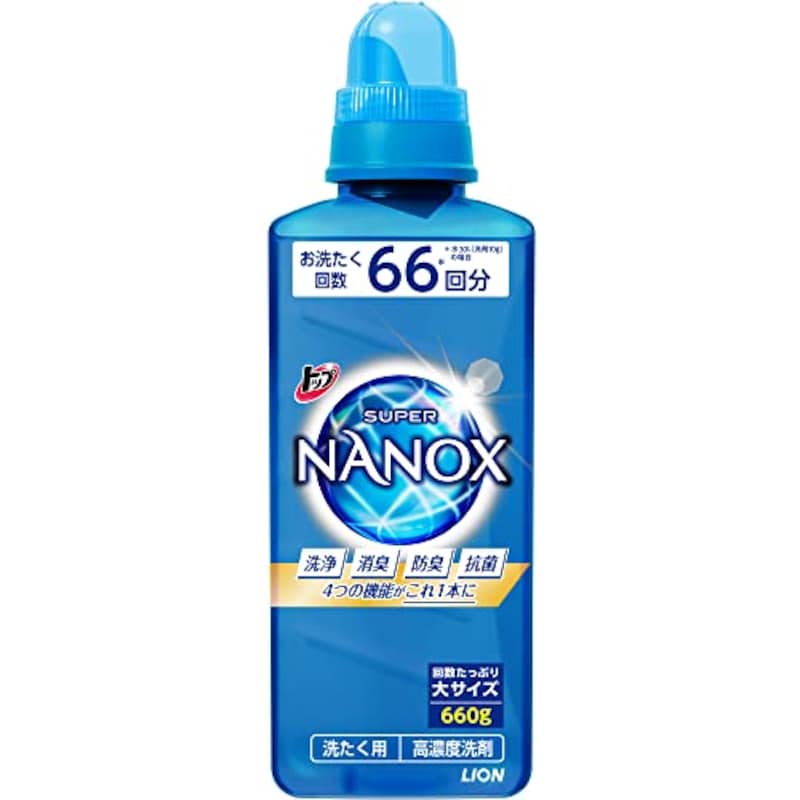 LION（ライオン）,トップ SUPER NANOX 液体洗剤