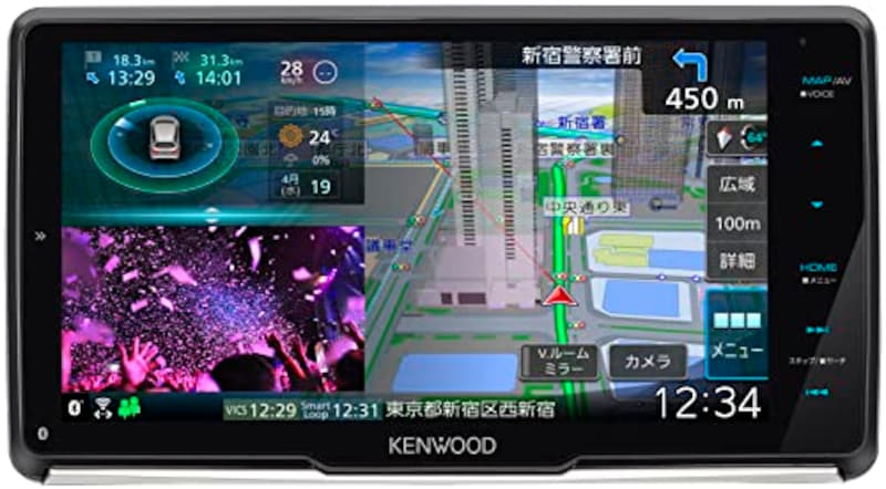 KENWOOD（ケンウッド）,彩速ナビ,MDV-M910HDF