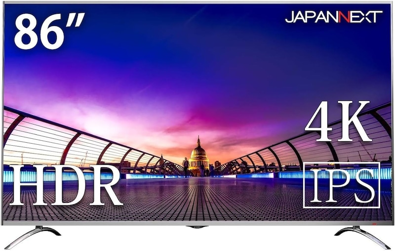 JAPANNEXT（ジャパンネクスト）,86インチ液晶ディスプレイ,JN-IPS8600UHDR-KG