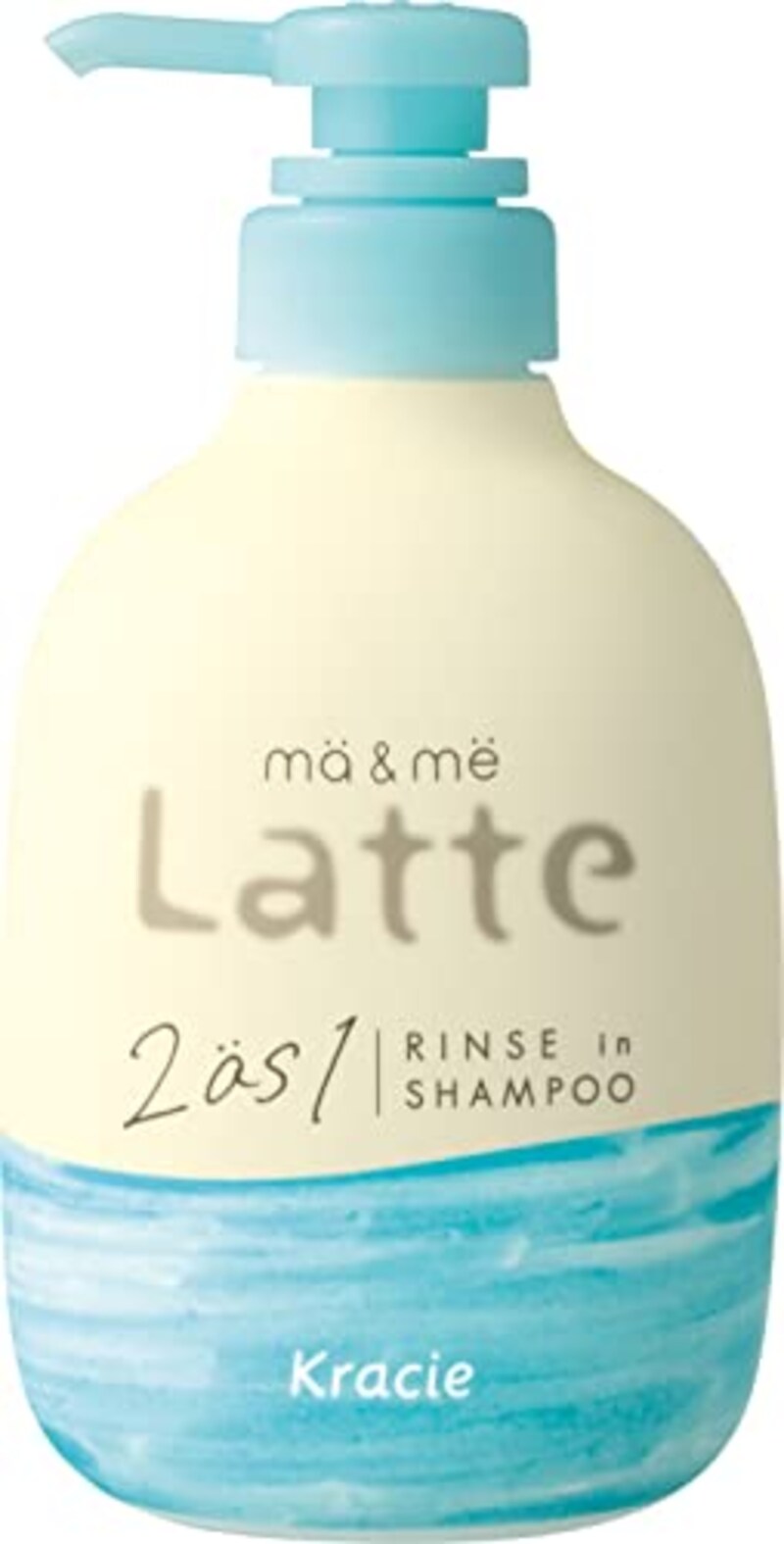 Kracie（クラシエ）,ma&me Latte リンスインシャンプー 490ml,4901417702050