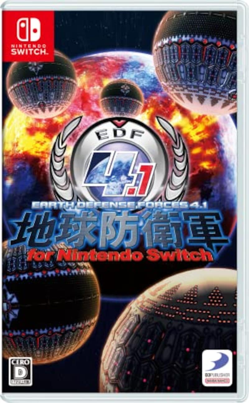 D3 PUBLISHER,地球防衛軍4.1 for Nintendo Switch,HAC-P-A2YYA(JPN)